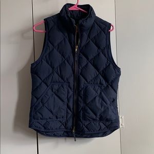 Jcrew quilted puffer vest